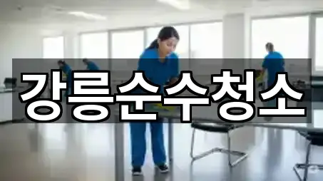 강릉시 두산동 사무실청소 지도에서 찾기 1곳