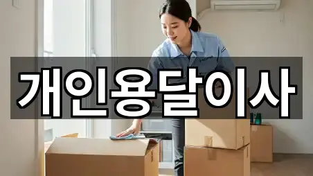 개인용달이사