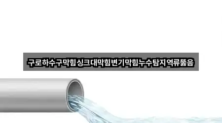 구로하수구막힘싱크대막힘변기막힘누수탐지역류뚫음