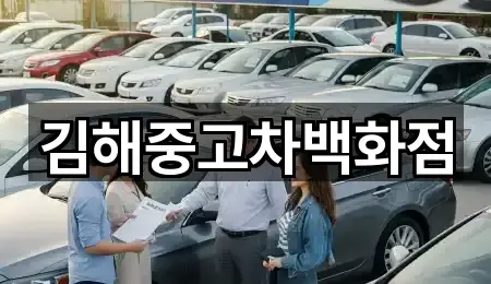근처에서 찾는 경남 김해 명법동중고차 5곳