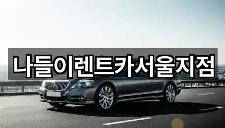 나들이렌트카서울지점