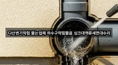 다산변기막힘 뚫는업체 하수구막힘뚫음 싱크대역류세면대수리