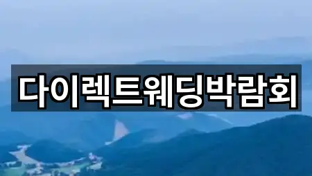 다이렉트웨딩박람회