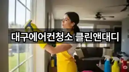 대구에어컨청소 클린앤대디