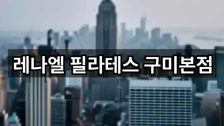 레나엘 필라테스 구미본점