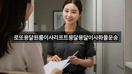 로또용달원룸이사리프트용달용달이사화물운송