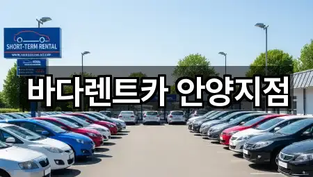 바다렌트카 안양지점