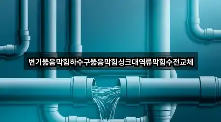 변기뚫음막힘하수구뚫음막힘싱크대역류막힘수전교체