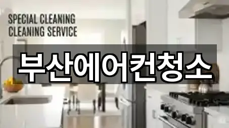 부산광역시 수영구 청소업체 지도 체크 5곳