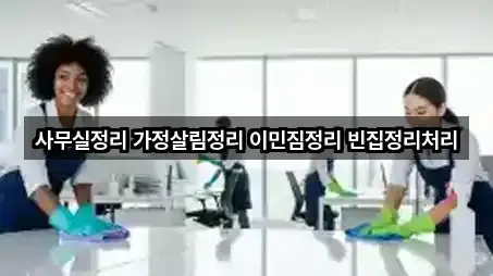 사무실정리 가정살림정리 이민짐정리 빈집정리처리