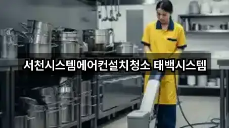 서천시스템에어컨설치청소 태백시스템