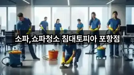 소파,쇼파청소 침대토피아 포항점