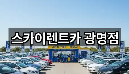 스카이렌트카 광명점