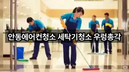 안동에어컨청소 세탁기청소 우렁총각