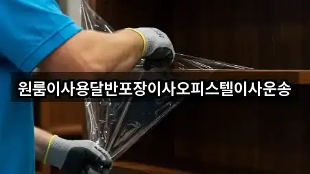 원룸이사용달반포장이사오피스텔이사운송