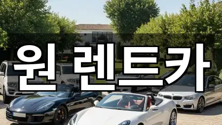 원 렌트카