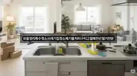 진해구 무송동청소 지도·연락처 5곳