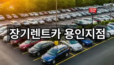 용인시 장기렌트카 간편 조회 5곳