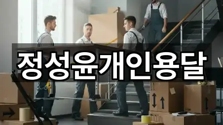 정성윤개인용달