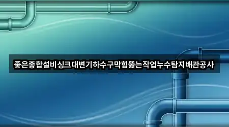 경남 진주 장재동 싱크대막힘 맞춤 추천 5곳