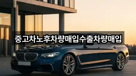 빠른정리 | 충북 청주시 흥덕구 정봉동중고차 4곳