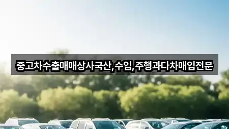 연락처 링크 모음: 경상북도 상주 화남면 중고차 1곳