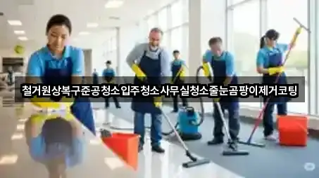 철거원상복구준공청소입주청소사무실청소줄눈곰팡이제거코팅