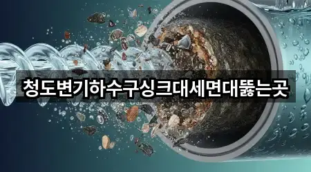 경북 청도군 변기뚫음 비교 정리 5곳