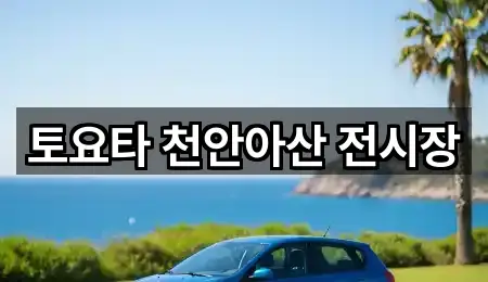 서북구 업성동 자동차전시장 구글지도 5곳