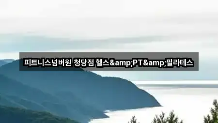 피트니스넘버원 청당점 헬스&PT&필라테스