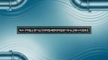 하수구막힘소변기싱크대막힘세면대막힘변기부속교체수리정화조
