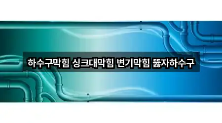 빠른정리 | 경남 양산시 변기막힘 5곳