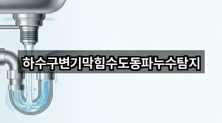 하수구변기막힘수도동파누수탐지