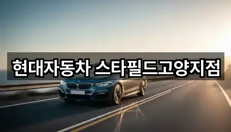 지도 링크 모음: 경기도 고양시 덕양구 원흥동 자동차전시장 4곳