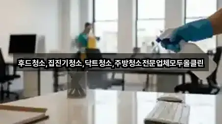 후드청소,집진기청소,닥트청소,주방청소전문업체모두올클린