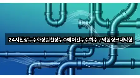 24시천장누수화장실천장누수에어컨누수하수구막힘싱크대막힘
