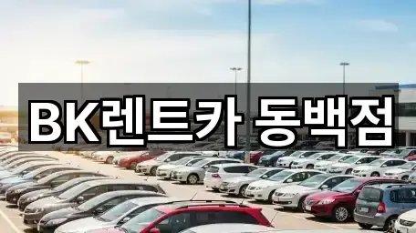 BK렌트카 동백점