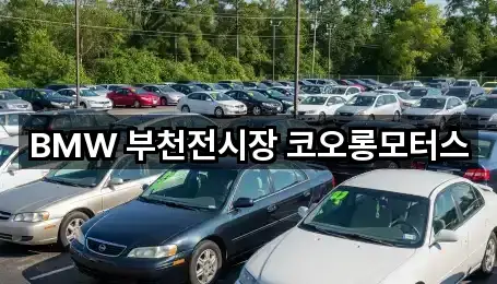 근처 추천: 부천시 송내동자동차전시장 2곳