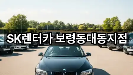 SK렌터카 보령동대동지점